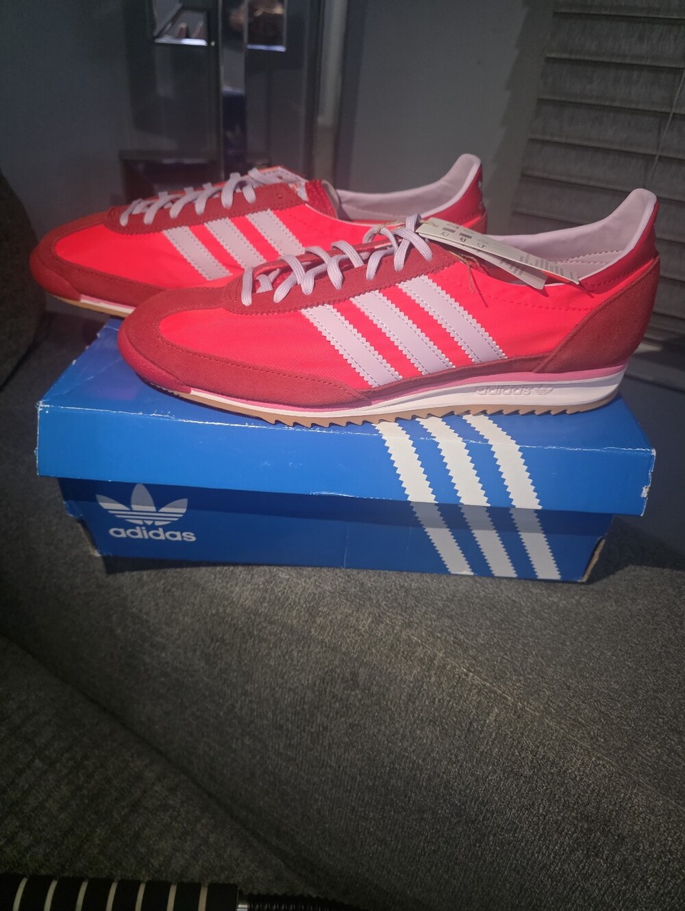 **Adidas SL 72 OG W Solar Red/Ice Lavender (JH7392), Women's